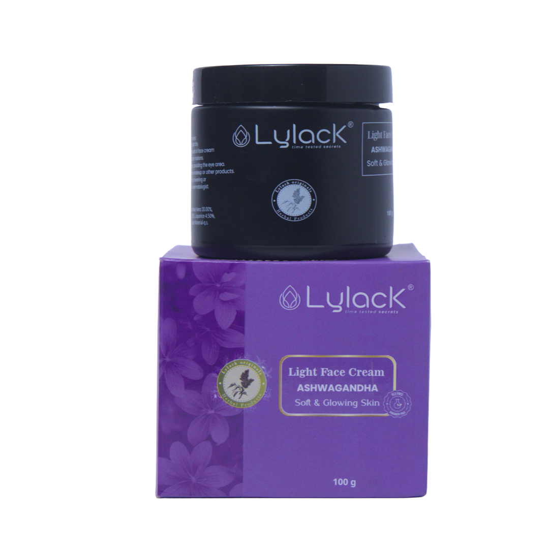 LYLACK LIGHT FACE CREAM (ASHWAGANDHA) 100 GM
